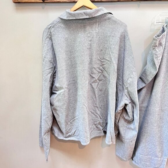 Flax By Jeanne Engelhart Gray‎ Jacket & Pants Set Womens Large - Picture 5 of 5